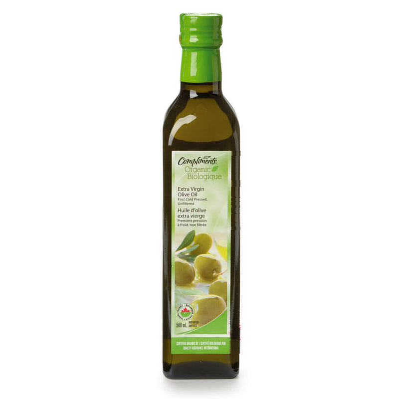 Compliments Organic Extra Virgin Olive Oil, 500 mL