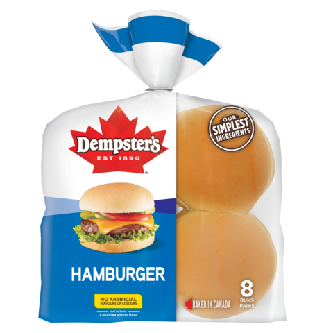 Dempster's Hamburger Buns, 8 ct