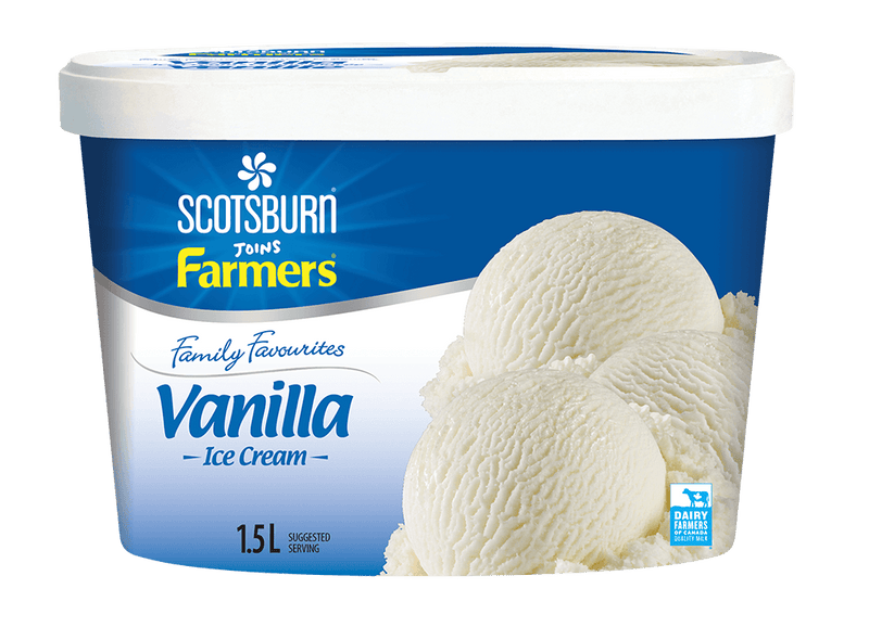Scotsburn Joins Farmers Vanilla Ice Cream, 1.5 l
