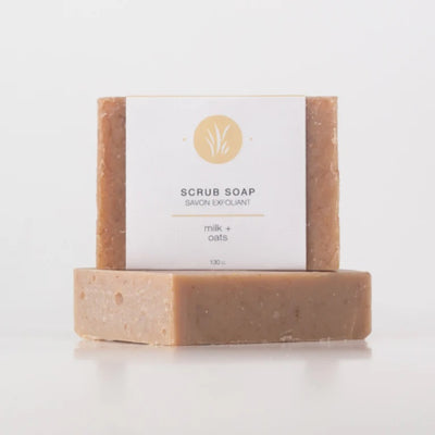 Scrub Milk + Oats Soap, 1 ct