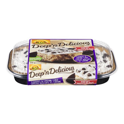 McCain Deep'n Delicious Cookies & Cream Cake, 510 g