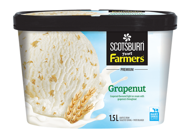 Scotsburn Joins Farmers Grapenut Ice Cream, 135 l