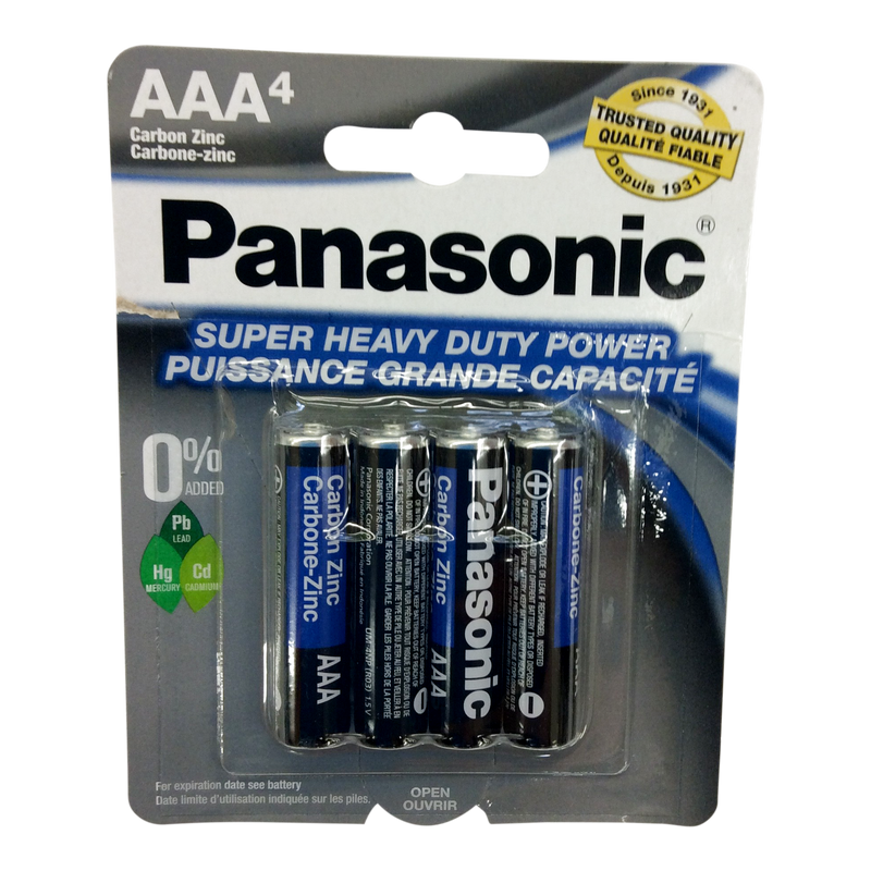 Panasonic AAA Batteries, 1 ct