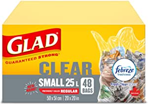 Glad Clear Smll 48 Bags 1 ea
