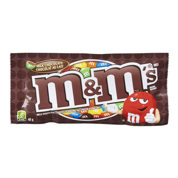 M&M's Milk Chocolate Candy, 48 g