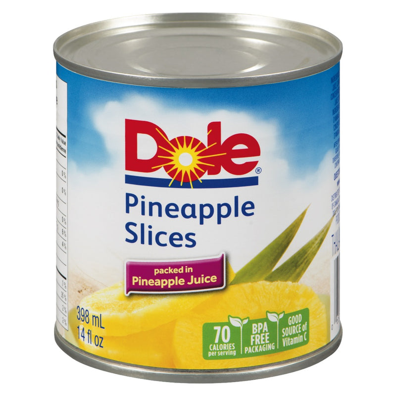 Dole Pineapple Slices, 414 mL