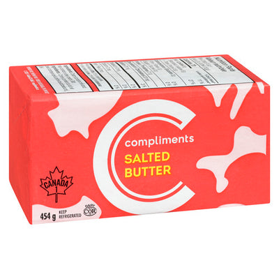 Compliments Salted Butter, 454 g