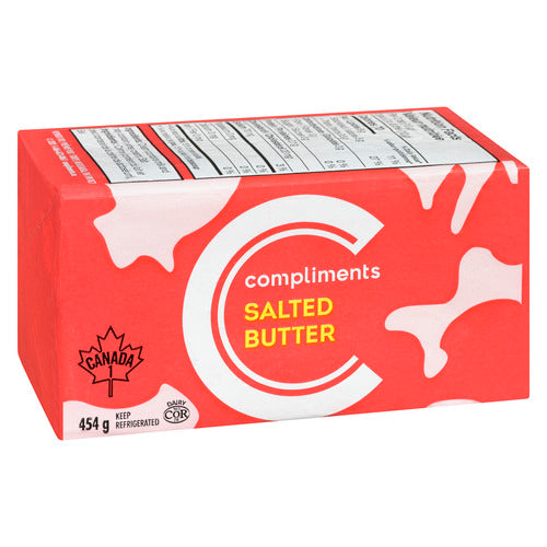 Compliments Salted Butter, 454 g