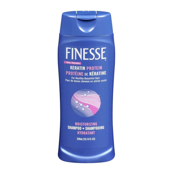 Finesse Keratin Protein Moisturizing Shampoo, 300 mL
