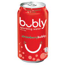 Bubly Spkl Strwbry Water 355mL 1 ea