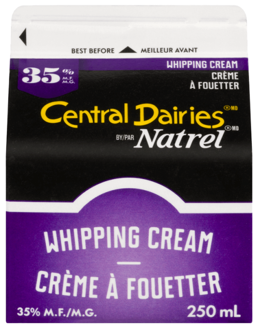 Central Diaries Whipping Cream, 250 mL
