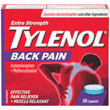 Tylenol Back Pain 18s 1 ea