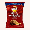 Lay's Wavy Original Flavour Potato Chips, 235 g