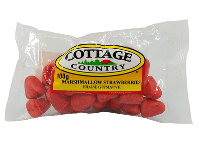 Cottage Country Marshmallow Strawberries, 100 g