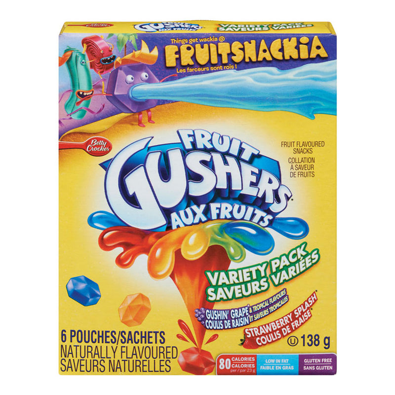 Betty Crocker Fruit Gushers, 138 g