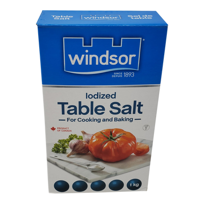 Windsor Iodized Table Salt For Cooking And Baking, 1 kg