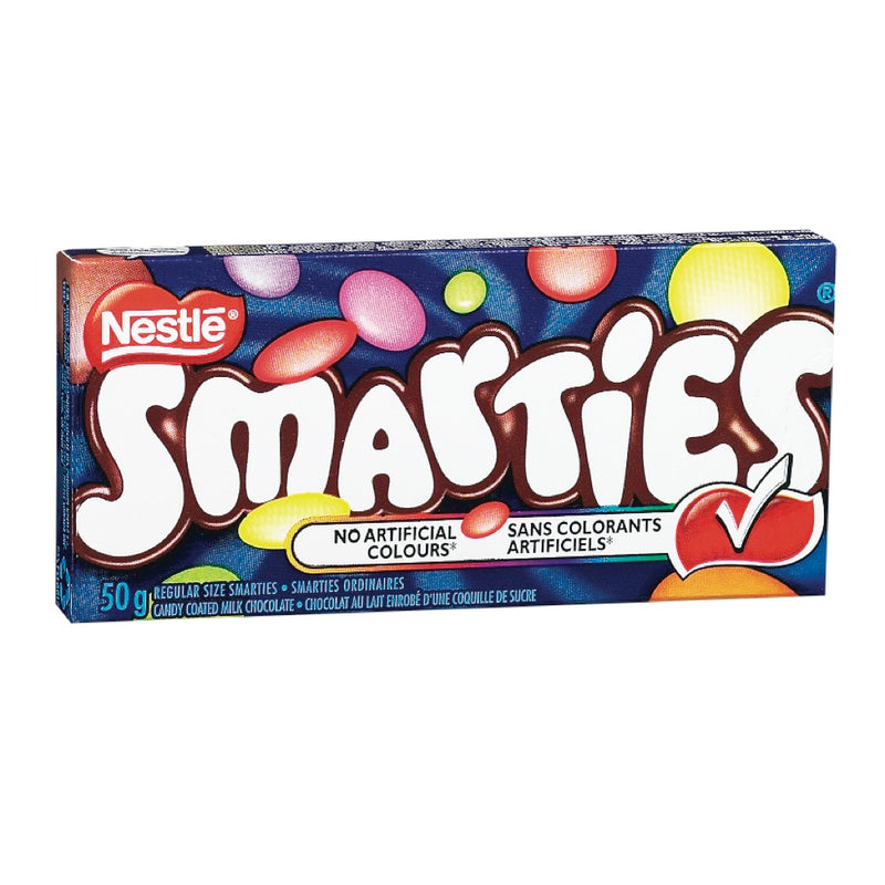 Nestle Smarties Candy Coated Milk Chocolate, 50 g