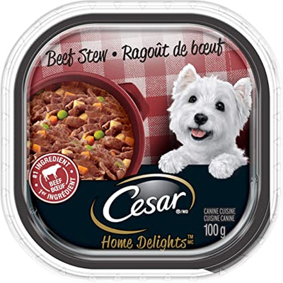 Cesar Home Dlghts Beef 100g 1 ea