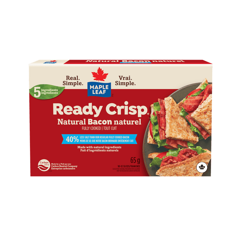 Maple Lead Ready Crisp Bacon, 65 g