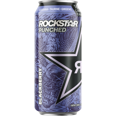 Rockstar Pnchd BlkBrry 473 ml