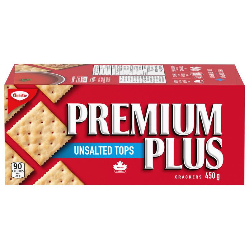 Christie Unsalted Tops Crackers, 450 g
