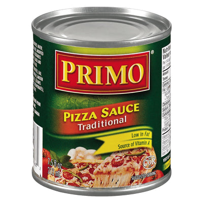 Primo Traditional Pizza Sauce, 222 mL