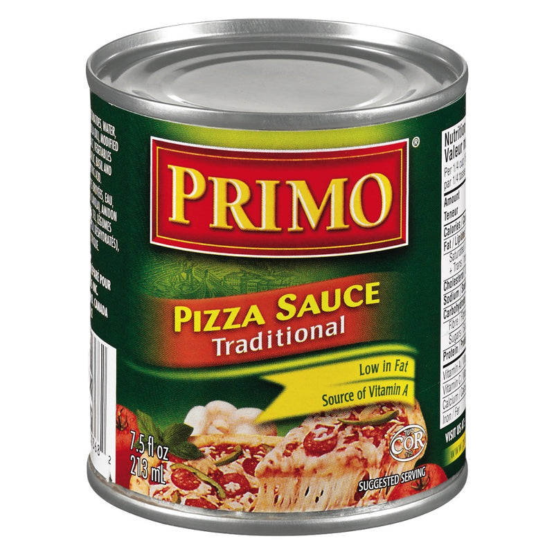 Primo Traditional Pizza Sauce, 222 mL