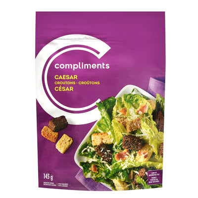 Compliments Caesar Croutons, 145 g