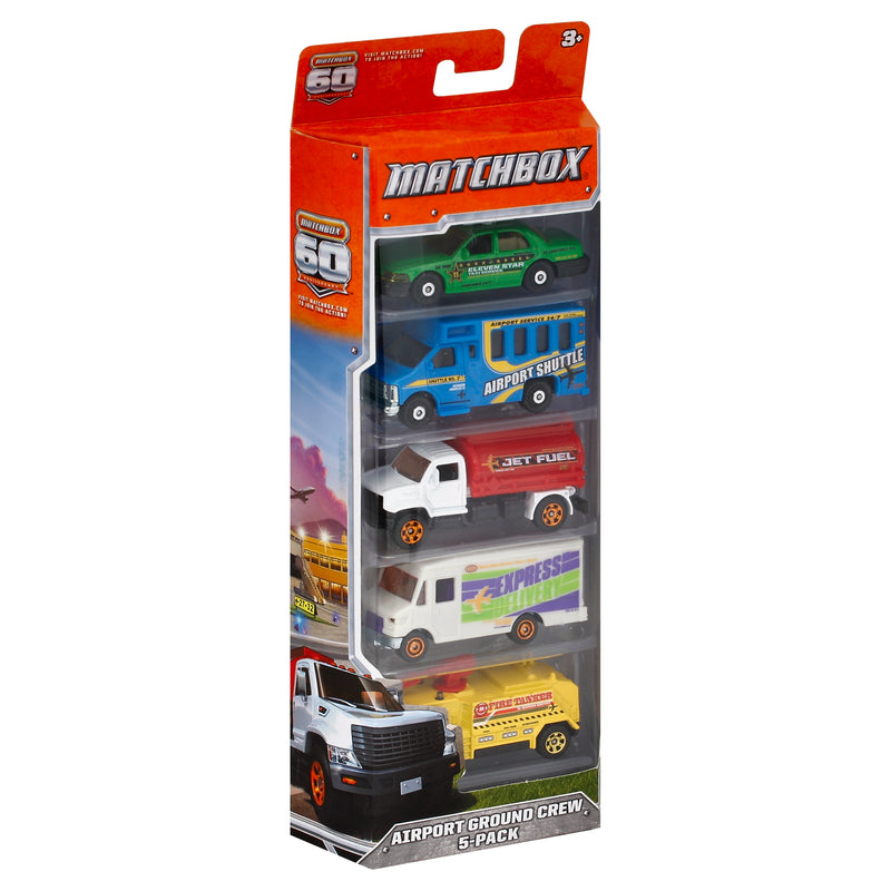Matchbox 5-pack Airport Ground Crew, 1 set