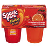 Snack Pack Juicy Gels Strawberry/Orange Gel Snack, 99 g, 4 ct