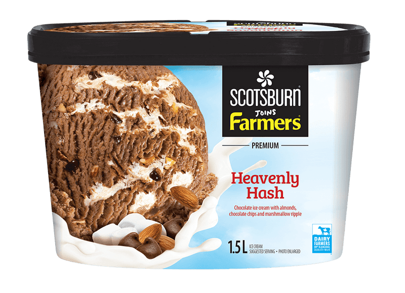 Scotsburn Joins Farmers Premium Heavenly Hash, 1.5 l