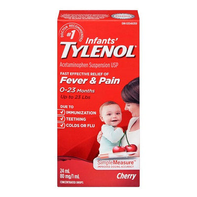 Tylenol Concentrated Drops, 24 mL