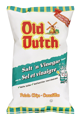 Old Dutch Salt 'N Vinegar Potato Chips, 1 ct