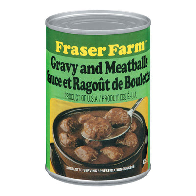 Fraser Farm Gravy And Meatballs, 425 g