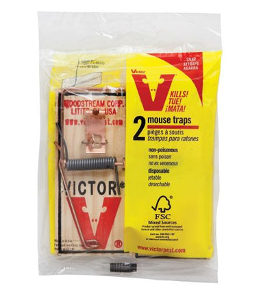 Victor Mouse Traps, 2 ct
