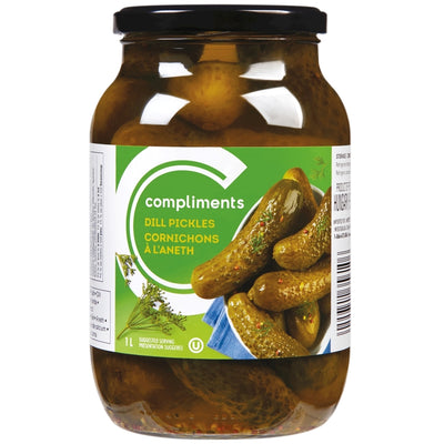 Compliments Dill Pickles, 1 l