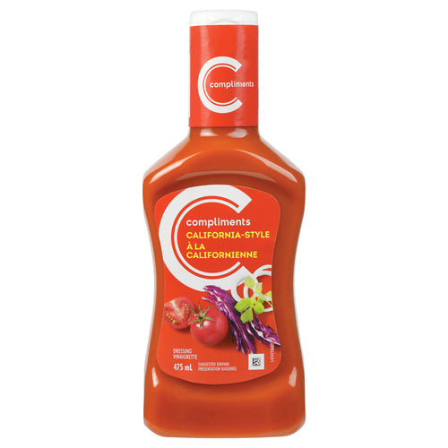 Compliments California Dressing, 475 mL
