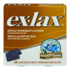 Ex-lax Gentle Overnight Laxative Chocolated Pieces, 18 ct