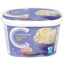 Comp Ice Crm Brthdy Cake 1.5L