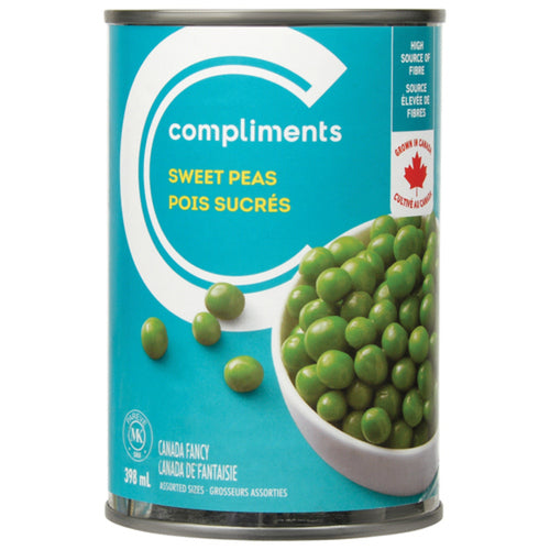 Compliments Sweet Peas, 398 mL