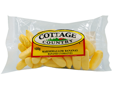 Cottage Country Marshmallow Bananas, 100 g