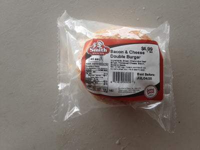 Smith Snacks Bacon And Cheese Double Cheeseburger, 1 ct
