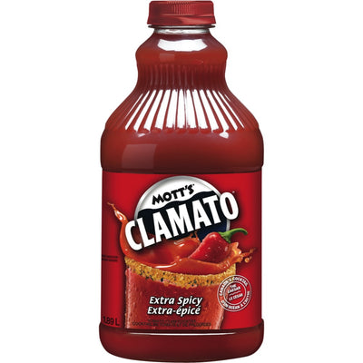 Mott's Clamato Extra Spicy, 1.89 l