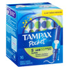 Tampax Pocket Pearl Super Unscented Tampons, 16 ct