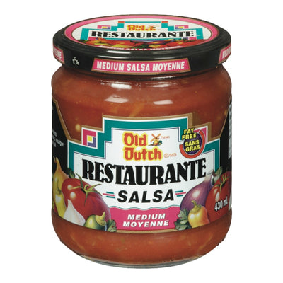 Old Dutch Medium Restaurante Salsa, 430 mL