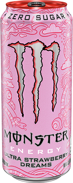 Monster Energy Zero Ultra Strawberry Dreams, 16 fl oz