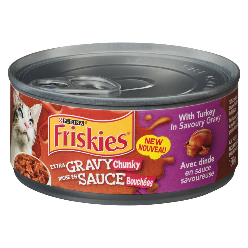 Friskies Extra Gravy Chunky Cat Food, 1 ct