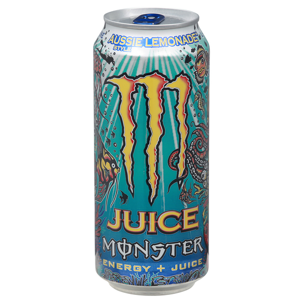 Monster Aussie Lemonade Energy & Juice Drink, 1 ct