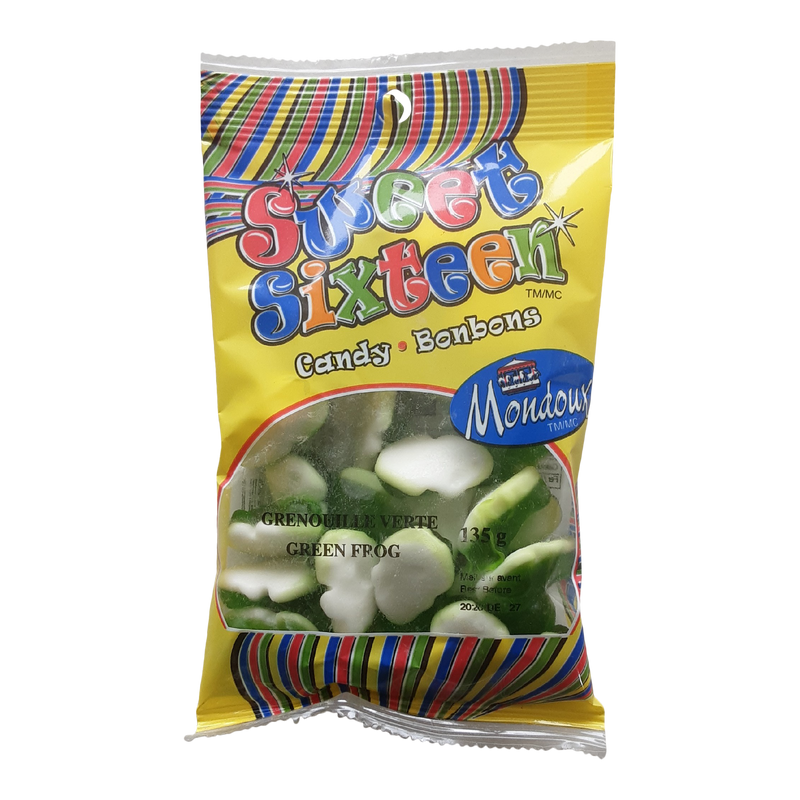 Sweet Sixteen Green Frog Candy, 1 ct