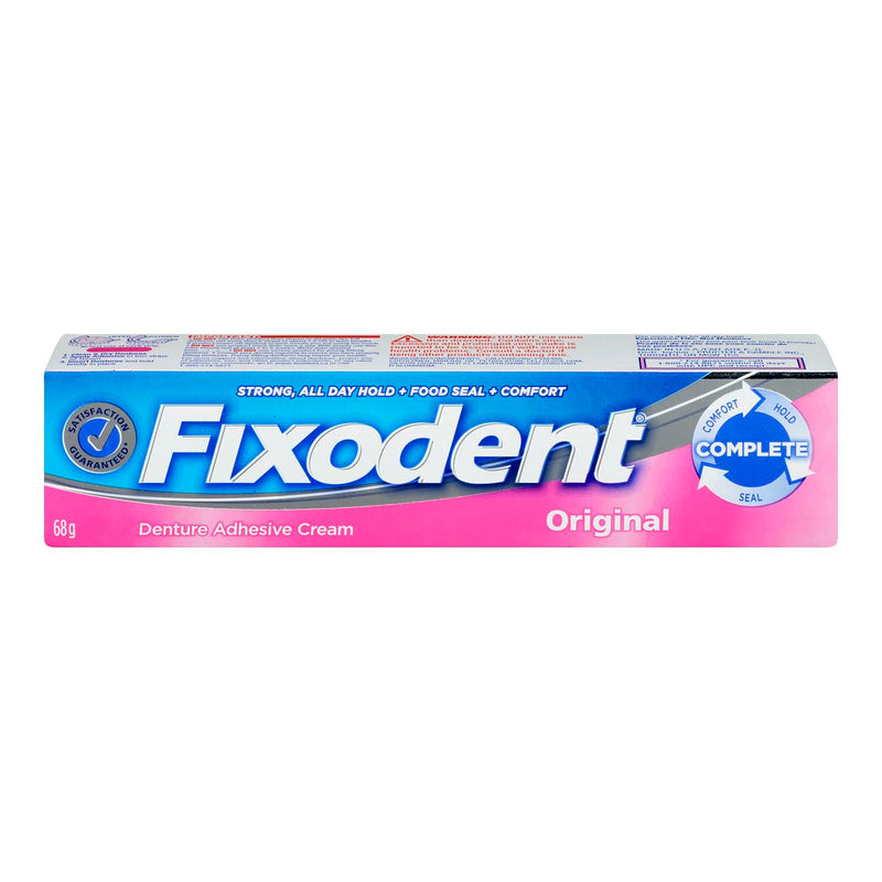 Fixodent Original Denture Adhesive Cream, 68 g